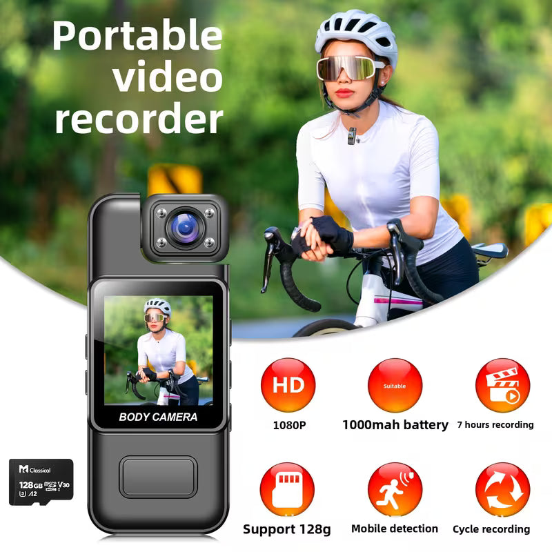 Portable Body Camera Full HD