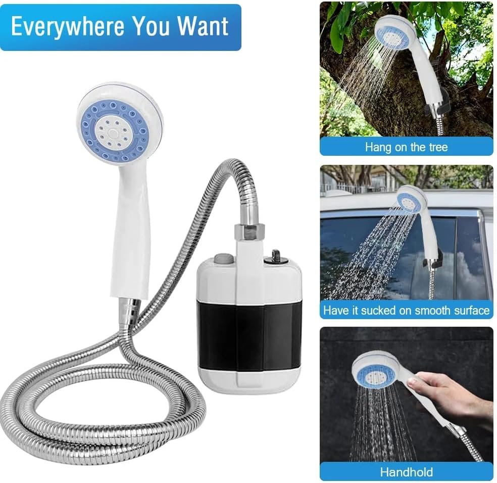 Compact Handheld Outdoor Shower