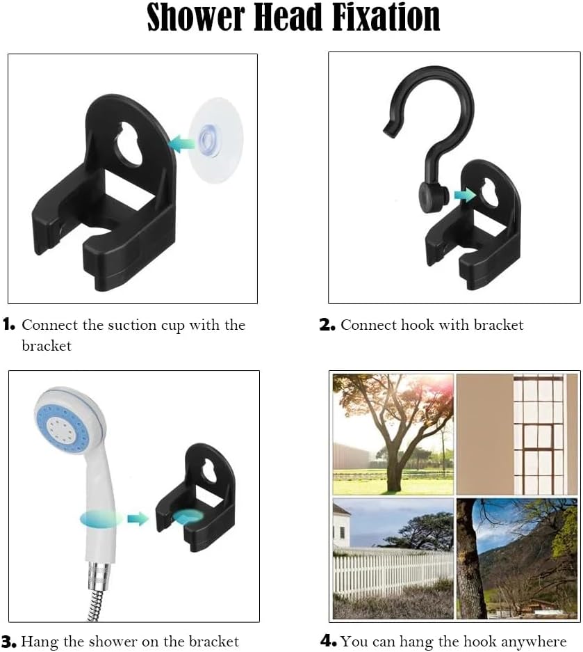 Compact Handheld Outdoor Shower