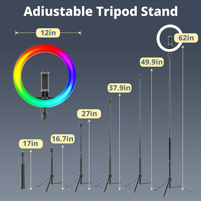 RGB LED Soft Ring Light