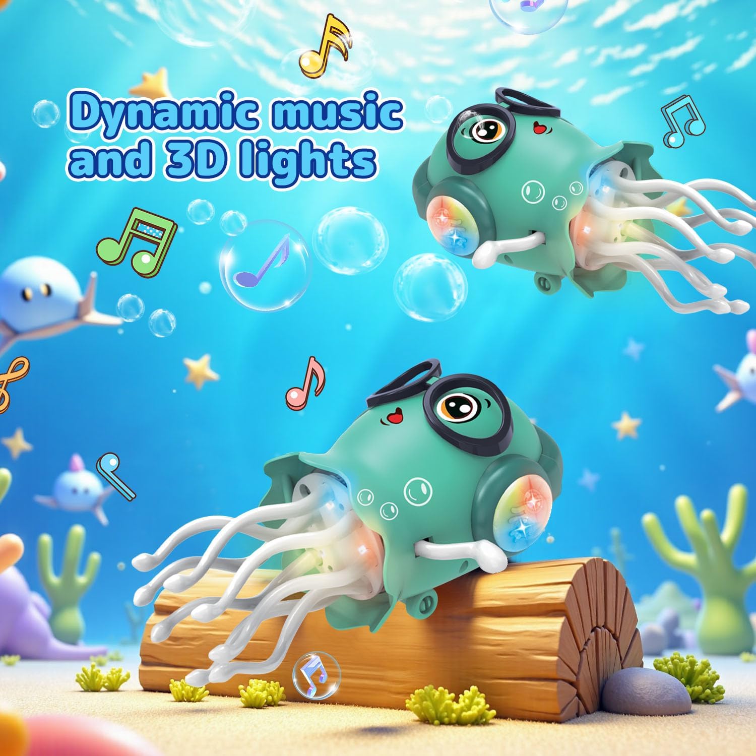 Zonopy Dancing Jellyfish Baby Toy