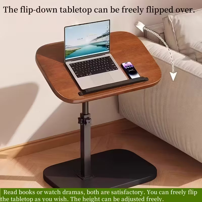Adjustable Laptop Table (Dark Brown/Black)