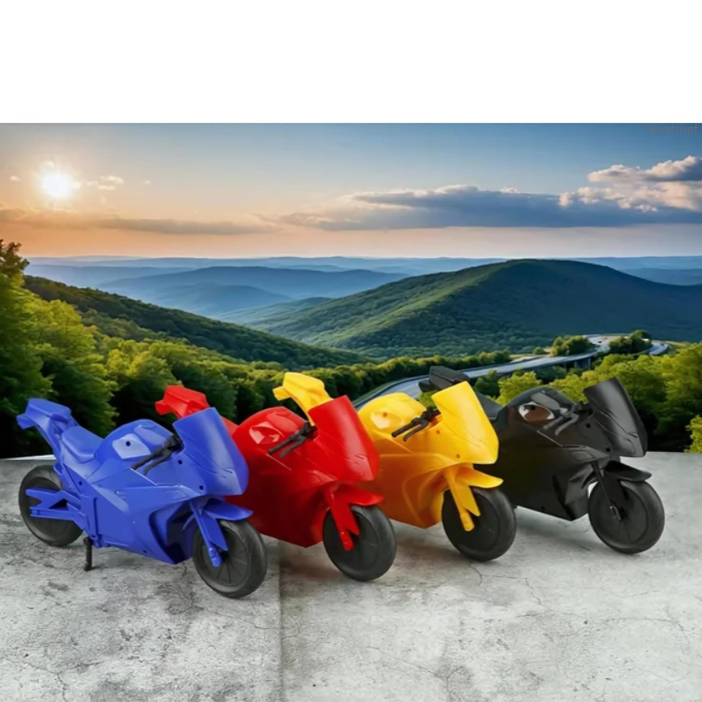 Trendy SuperBike Rechargeable Bluetooth Speaker 5W