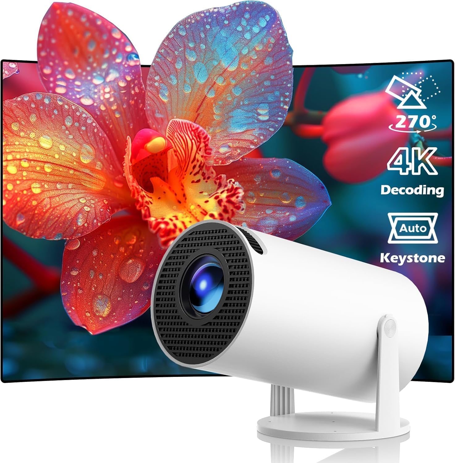 Potable HY300 Ultra HD Projector