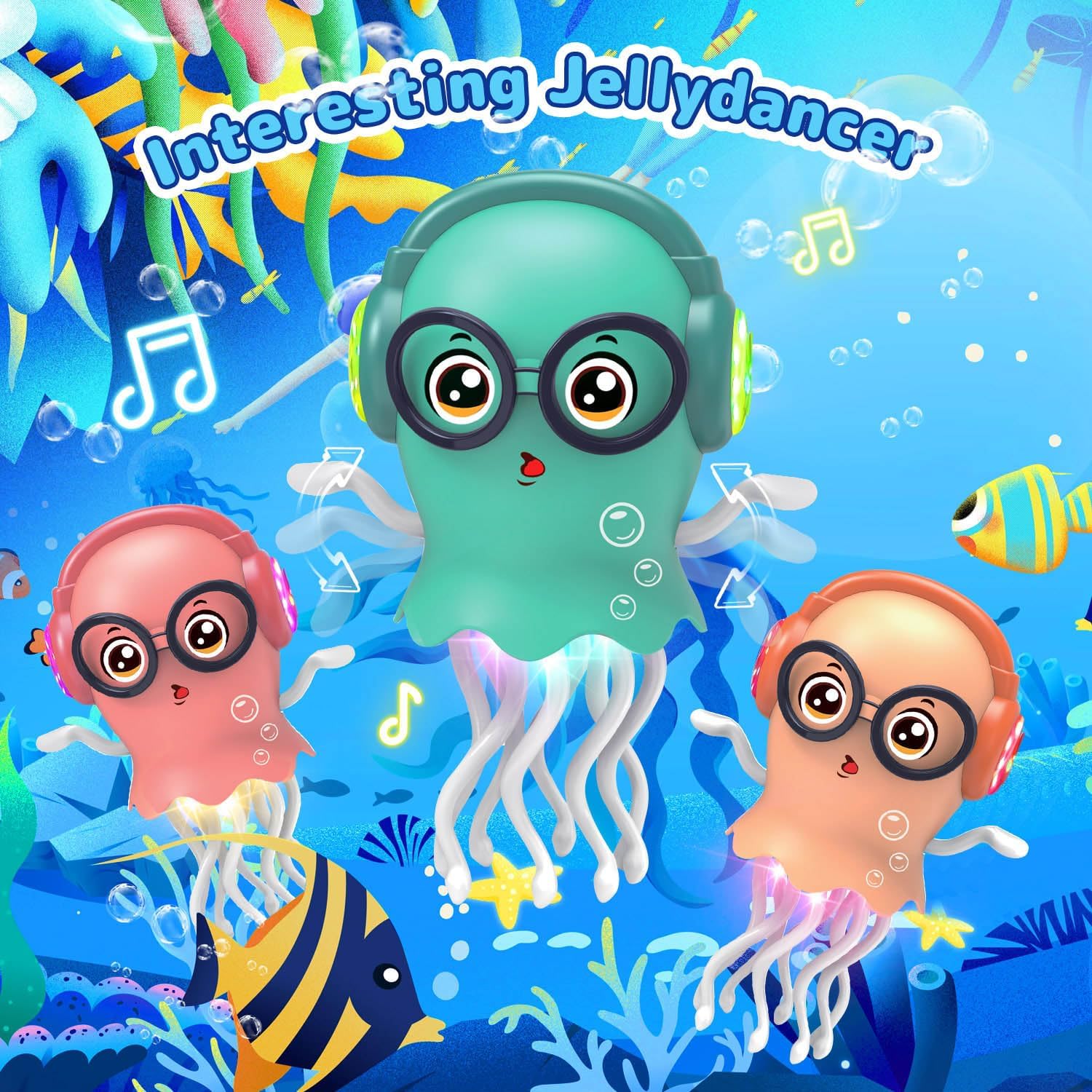 Zonopy Dancing Jellyfish Baby Toy
