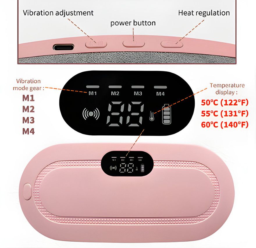 Electric Menstrual Relief Period Belt