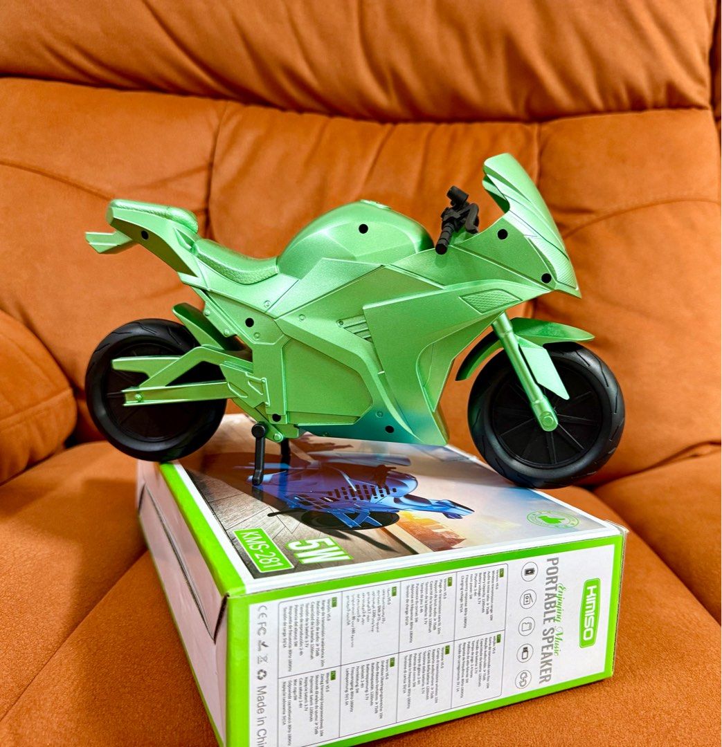 Trendy SuperBike Rechargeable Bluetooth Speaker 5W